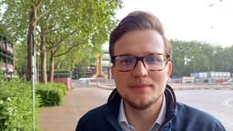 Baudezernent Dave Welling schaut in die Kamera