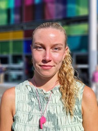 Demonstrationsteilnehmerin und Psychologiestudentin Charlotte Wesselmann.