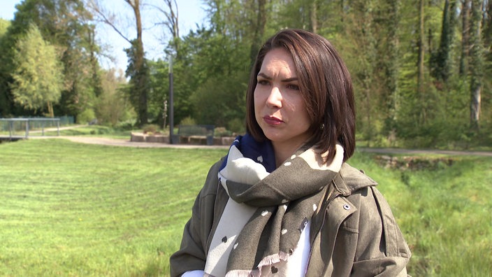 eine von Endometriose betroffene Frau