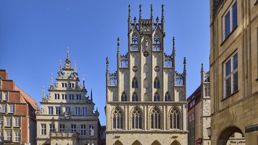 Das Historische Rathaus in Münster