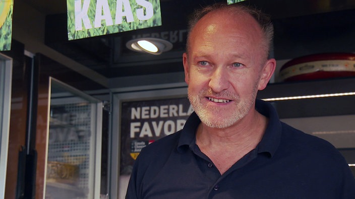 Käse-Händler Reimund van Veen 