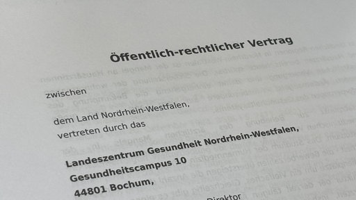 Die Kopfzeile eines Öffentlich-rechtlichen Landarzt-Vertrages.