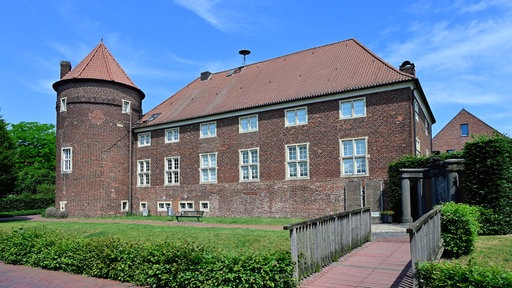 Aufnahme von der Burg Ramsdorf in Velen.