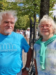 Horst und Lore Meiners auf dem WDR Lokalzeit-Stadtgespräch in Münster