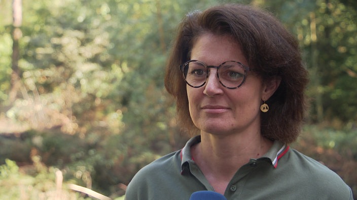 Försterin Simone Eckermann von Wald und Holz NRW.
