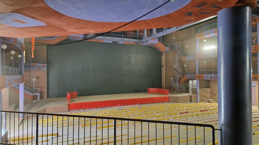 Das Theater in Bocholt von innen ohne Stühle