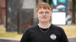 Jonah Paul, 26, Vorstandsvorsitzender "Queer in Ahaus"