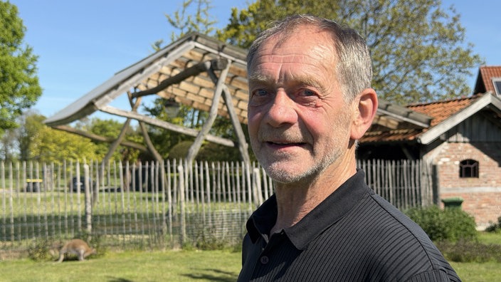 Landwirt Alfons Beuting im Porträt.