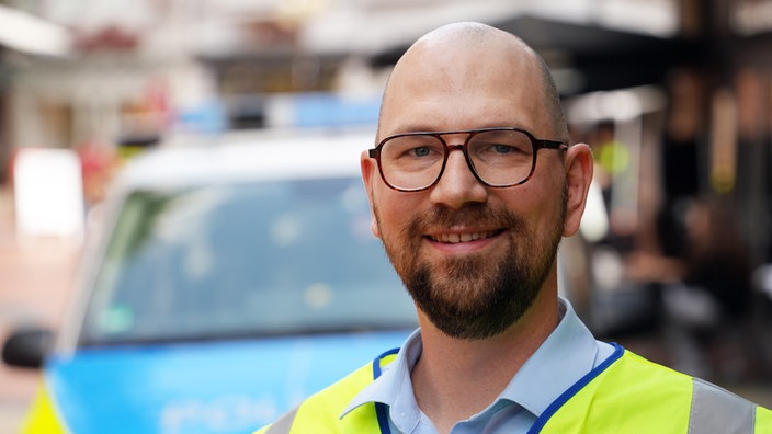 Polizist Sascha Kappel.