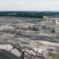 Das Gelände des ehemaligen Steinkohlekraftwerks in Ibbenbüren.
