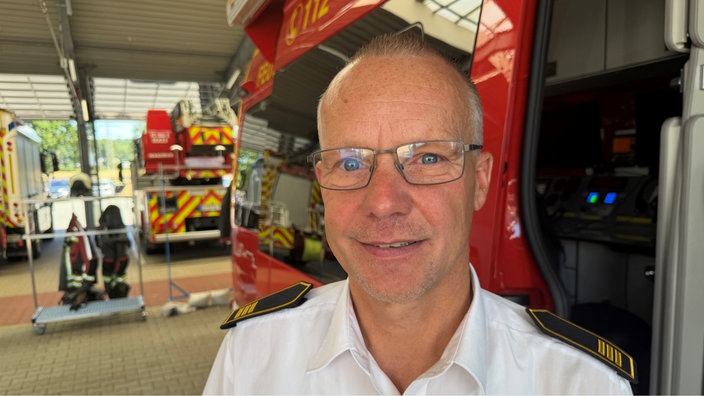 Marko Lammerskitten von der Feuerwehr Ibbenbüren.