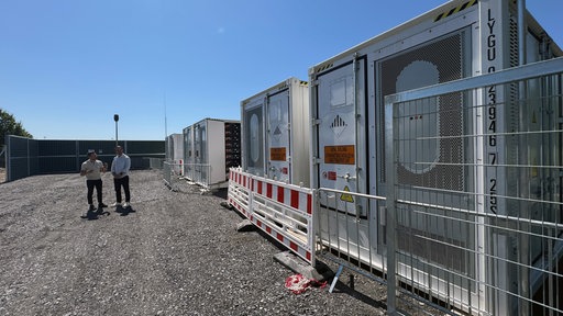 Der Großbatteriespeicher in Ennigerloh 