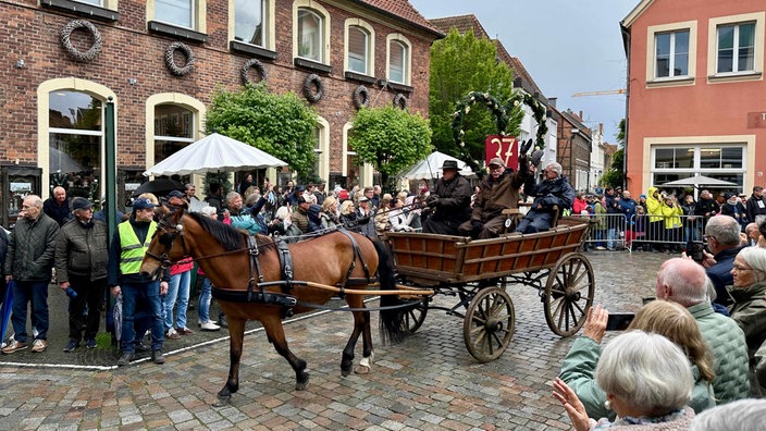 Letzte Kutschenwallfahrt in Telgte