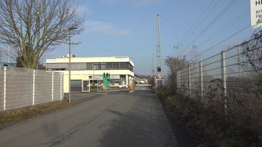 Das Firmengebäude vom Krefelder Presswerk von außen