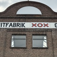 Häuserfassade von historischer Keksfabrik XOX im Kreis Kleve.