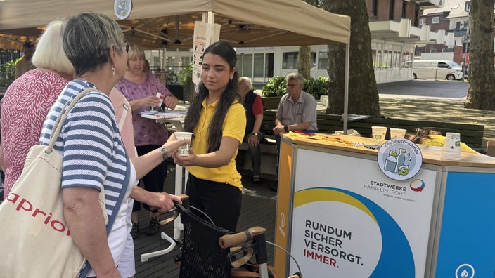Wasser für Senioren in Kamp-Lintfort 