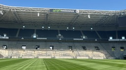 Die Nordkurve im Borussia Park bietet zahlreiche Stehplätze.