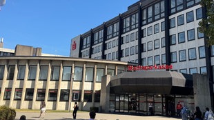 Außenfassade der Sparkasse Mönchengladbach-Rheydt