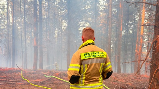 Die Einsatzkräfte bekommen spezielle Brandschutzkleidung, welche deutlich leichter und atmungsaktiver ist, als die Übliche.