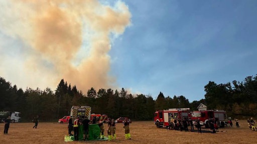 Im Hürtgenwald wird jede Unterstützung benötigt.