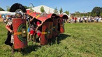 Römische Legionäre auf der Landesgartenschau in Neuss
