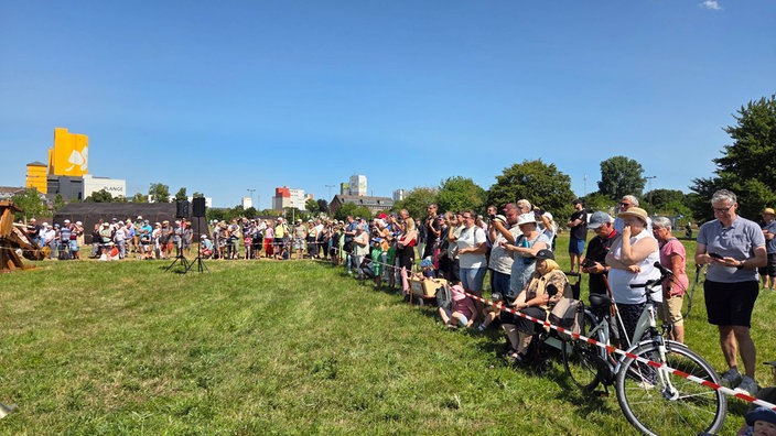Zahlreiche Besucher bei der Landesgartenschau in Neuss