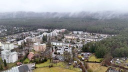 Das Gebiet von oben