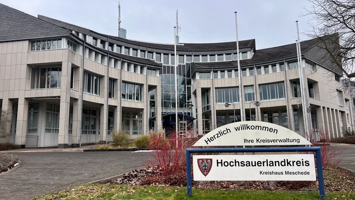 Gebäude der Kreisverwaltung vom Hochsauerlandkreis