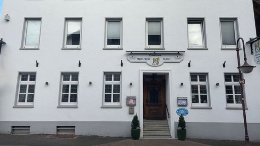 Außenansicht des Hotel Samson