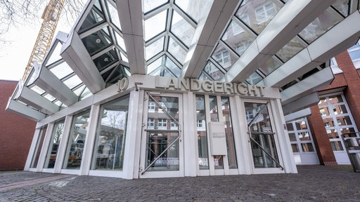 Eingang des Landgerichts Münster