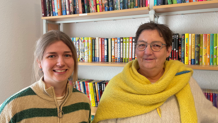 Sarah Rode-Hutskors und Ute Stockhausen