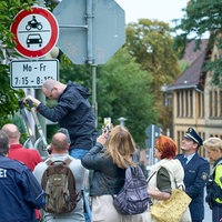 Bielefeld Schulstraße Elterntaxi Autoverbot