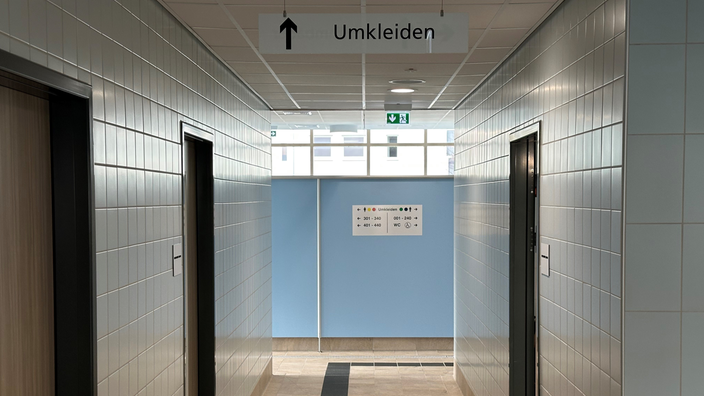 Umkleidebereich