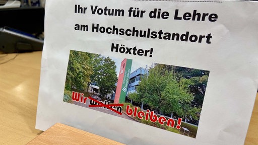 Plakat der Unterschriftenaktion