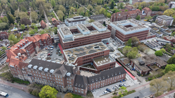 Universität Münster (Drohnenansicht)