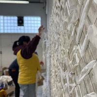 Schon fast 500 Tarnnetze wurden produziert. 