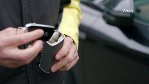 Behälter für den Autoschlüssel