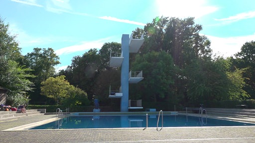 Sprungturm im Nordbad Gütersloh