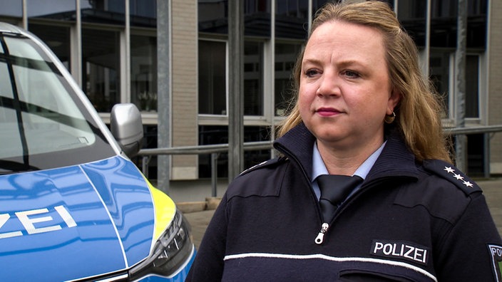 Die Polizeihauptkommissarin Katharina Felsch im WDR-Interview