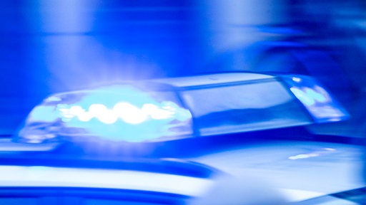 Polizeiwagen mit Blaulicht