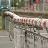 Schranke am Bahnübergang Kirchlengern