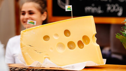 Ein Stück Käse