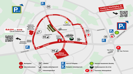 Lageplan Käsemarkt