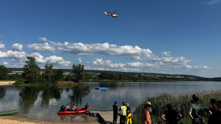 Unfall im Badesee Höxter Godelheim