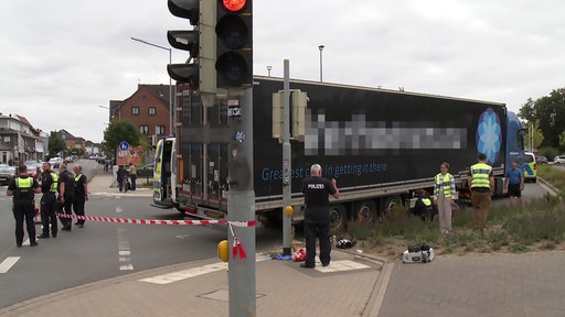 Unfallort in Löhne