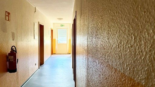 Der Flur des Frauenhauses