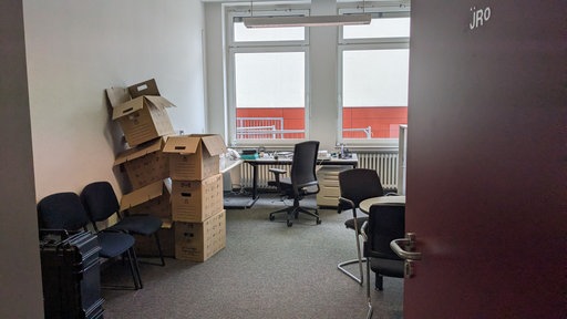 Ein Schulleitungszimmer