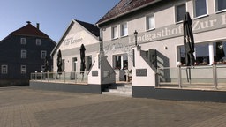 Von Kormbacher verklagt: Außenansicht des Landgasthofs "Zur Krone"