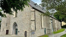 Frontalansicht der Martini Kirche in Siegen 