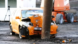 PKW mit einem Unfallschaden